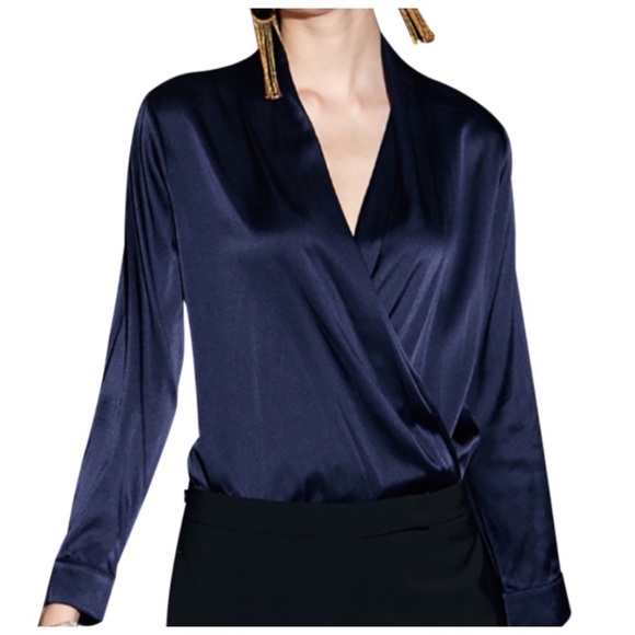 Silky Draping Top - Picture 5 of 8